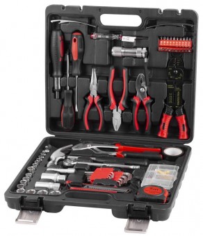 Set scule Strend Pro CUBE 215, 68 buc, servieta