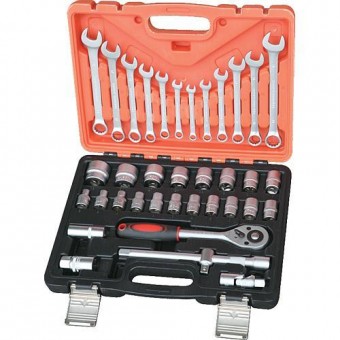 Set de scule Strend Pro CUBE 237, 37 buc, 1/2