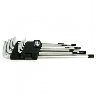 Set chei TORX 9 buc, Strend Pro, T10-T50mm