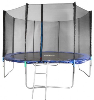 Trambulina Skipjump GS12, 366 cm, plasa exterioara, scara