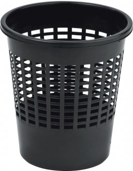 Coș de gunoi Curver® BASIC 10L, negru, pentru gunoi