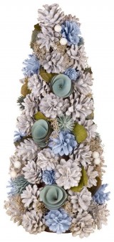Arborele natural MagicHome, albastru, 40 cm