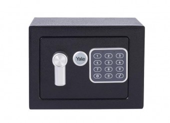 Yale YSV/170/DB2 Value safe, mini, negru