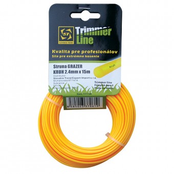 Linie de tuns pentru mașini de tuns iarba 1,3 mm, 15 m, Strend Pro, rotund, profesional