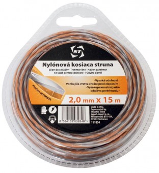 Linie de tuns ProCom Ultimate 2,0 mm, pătrată, L-15 m