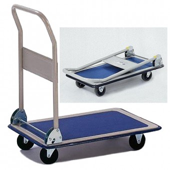 Carucior 820x735x475mm / sarcina max 100 kg 2x roată rotativă / 2x roată fixa