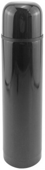 Balon de vid MagicHome, 500 ml, plastic/oțel inoxidabil, negru