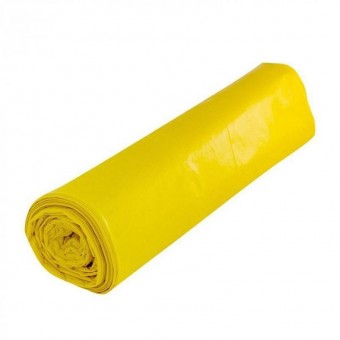 Genti ROLO MagicHome, 120 lit., reciclare, galbene, ambalaj. 25 buc