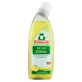 WC gel Frosch, citrice, 750 ml