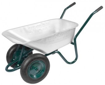 Roabă Strend Pro Premium Fortis D-12, Zn, roată PN gonflabilă, 100 lit, max. 200 kg