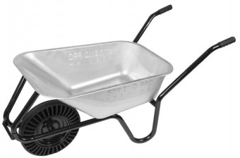 Roabă Strend Pro Premium Fortis D-2, Zn, roată SR bantam, 85 lit, max. 180 kg