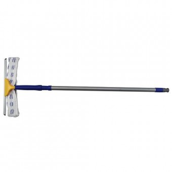 Racleta pentru curatare geamuri Neco 20-0655-41, 300 mm, cu maner telescopic 120 cm