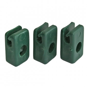 Clemă de sârmă PVC Metaltec, pac. 10 buc