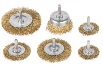 Set de perii de șlefuit sârmă 6 buc Strend Pro, 6 buc