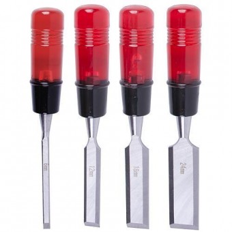 Set dălți pentru lemn Strend Pro WCS015, 6-12-18-24 mm