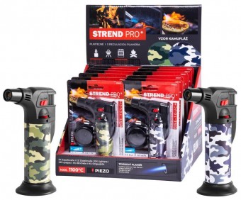 Brichetă Strend Pro Mini arzător, camuflaj, 75x45x120 mm, sellbox 12 buc.