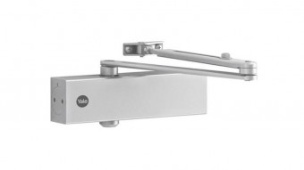 Inchide usa Yale DC5500 EN 2/3/4/5, cu curea, argintiu
