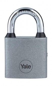 Lacăt Yale Y111S/38/121/1, fier, argintiu, 38 mm, 3 chei