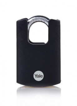 Lacăt Yale Y121B/40/125/1, de înaltă securitate, lacăt, negru, 46 mm, 3 chei