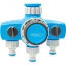 Temporizator de apă mecanic cu 3 direcții AQUACRAFT® 290030, max. 120 min