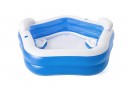 Piscină supraterană Bestway® 54153 Family Fun, gonflabilă, 2,13x2,06x0,69 m