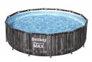 Piscina supraterana Bestway® Steel Pro MAX, 5614Z, filtru, pompa, scara, prelata, 4,27 m x 1,07 m
