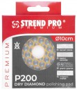 Disc abraziv Strend Pro DP514, 100 mm, G0200, diamant