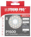 Disc abraziv Strend Pro DP514, 100 mm, G1500, diamant