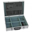 Valisa (cutie) din aluminiu pentru scule
450x330x150 mm