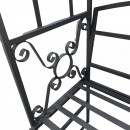 Arcada cu banca pentru flori agatatoare Vivatechnix VMD-1034, dimensiune 207x114x50 cm