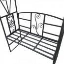 Arcada cu banca pentru flori agatatoare Vivatechnix VMD-1037, dimensiune 206x114x50 cm