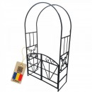 Arcada cu porti pentru flori agatatoare Vivatechnix VMD-1033, dimensiune 207x114x50 cm