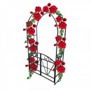 Arcada cu porti pentru flori agatatoare Vivatechnix VMD-1033, dimensiune 207x114x50 cm