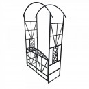 Arcada cu porti pentru flori agatatoare Vivatechnix VMD-1036, dimensiune 206x114x50 cm