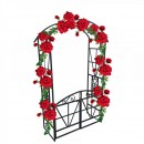 Arcada cu porti pentru flori agatatoare Vivatechnix VMD-1036, dimensiune 206x114x50 cm