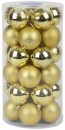 Ball MagicHome, 30 buc, 6 cm, auriu, pentru brad