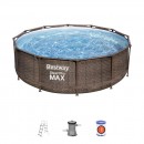 Piscina supraterană Bestway® Power Steel™ 3,66 m x 1,0 m