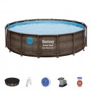 Set piscină supraterană Bestway® Power Steel™ 4,88 m x 1,22 m