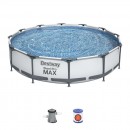 Set piscină supraterană Bestway® Steel Pro MAX™ 3,66 m x 76 cm