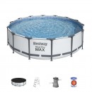 Set piscină supraterană Bestway® Steel Pro MAX™ rotundă 4,27 m x 1,07 m
