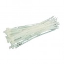 Benzi de legare Strend Pro CT66BW, 250x3,6 mm 50 buc, alb, nailon