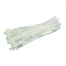 Benzi de legare Strend Pro CT66BW, 300x4,8 mm, 50 buc, alb, nailon