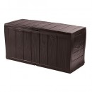Cutie Keter® SHERWOOD 270L, maro, 117x45x57,5 cm, depozitare