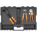 Cutie QBRICK® System ONE Organizator L, inserție din spumă