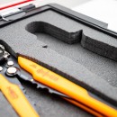 Cutie QBRICK® System ONE Organizator L, inserție din spumă