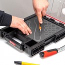 Cutie QBRICK® SYSTEM ONE Organizator M, inserție din spumă