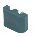 Suport Strend Pro EUROSTANDARD, 60x60 mm, verde, pentru panou de gard, inclusiv șurub, forma M, pachet 10