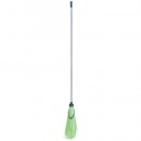Mătură Cleonix 3803, răchită, verde, mâner 155 cm