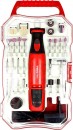 Polizor Strend Pro, mini, direct, gaurire si slefuire, 8 V, 1500 mAh, cu accesorii