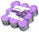 Lumanari Bolsius Tealight True Scents, lavanda, bal. 18 bucati